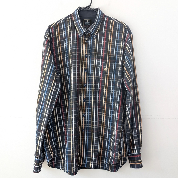 Green Coast Yachting Outfits Technical Button Down Shirt Size XXL - Picture 3 of 11